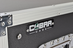 Cobra 6U 19-Inch Rack Flight Case 350mm Deep – Strong Plywood, Removable Lids
